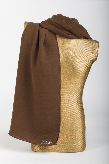 1246 CAZ SHAWL / COCOA COFFEE