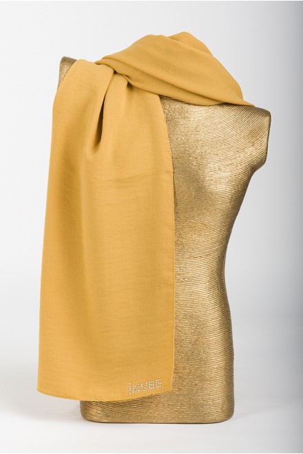 1246 MUSTARD CAZ SHAWL