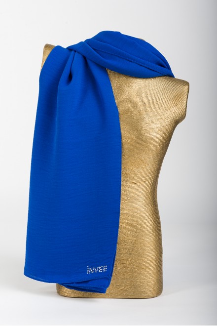 1246 BLUE-SAX CAZ  SHAWL