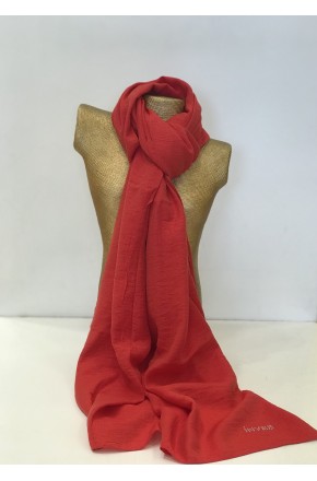 1442 CROWN SHAWL / RED