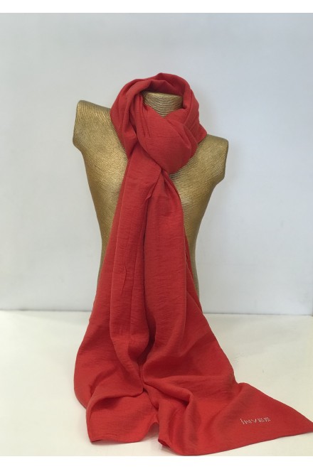 1442 CROWN SHAWL / RED