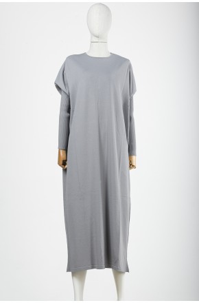 BASIC DRESS / GREY 5747