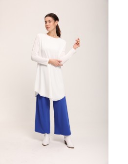 SLEEVE INNER TUNIC /WHITE