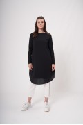 SLEEVE INNER TUNIC / BLACK