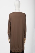 TUNIC / BROWN WITH MILK 5860
