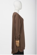 TUNIC / BROWN WITH MILK 5860