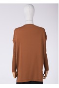 SHORT TUNIC / Cinnamon 5879