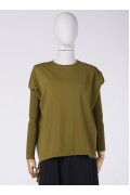 SHORT TUNIC / OIL GREEN 5879