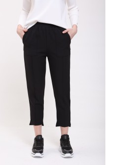  Carrot Trousers Black