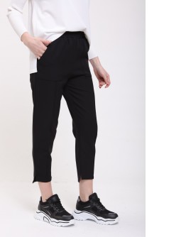  Carrot Trousers Black