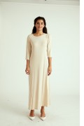 LINING DRESS / BEIGE