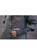QUILTED COAT / GRAY