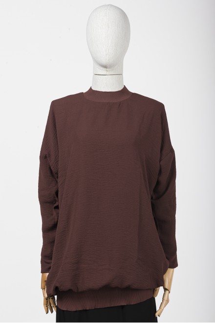 TUNIC / BROWN 6419