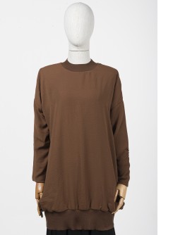 TUNIC / COCOA BROWN