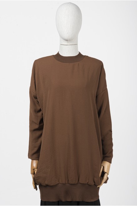 TUNIC / COCOA BROWN