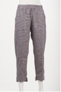 PLAID PANTS / DAMSON