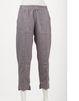 PLAID PANTS / DAMSON