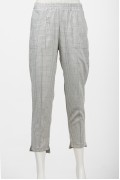 PLAID PANTS / GRAY