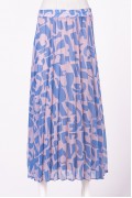 PLEATED SKIRT / BLUE 6706