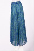 PLEATED SKIRT / SAX 6706