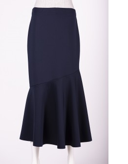 SCUBA SKIRT / NAVY BLUE 6744