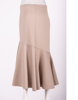 SCUBA SKIRT / BEIGE 6744