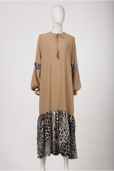 DRESS / BEIGE 6763