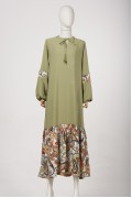 DRESS /  KHAKI 6763