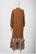 DRESS / BROWN 6807