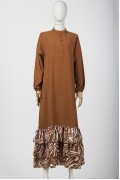 DRESS / BROWN 6807