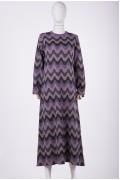 KNITWEAR DRESS/LILAC 6838