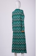 KNITWEAR DRESS/GREEN 6838