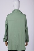 GABARDINE SHIRT / GREEN 6858