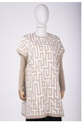 TUNIC / CAMEL - ECRU 6872