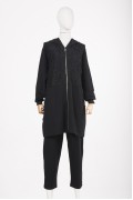 LACE TRACK SUIT / BLACK 6876