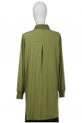  6926 MODAL COMBED COTTON SHIRT GREEN