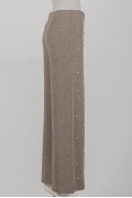 6950 PEARL TROUSERS / DARK BEIGE