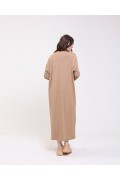 BASIC DRESS - CAMEL