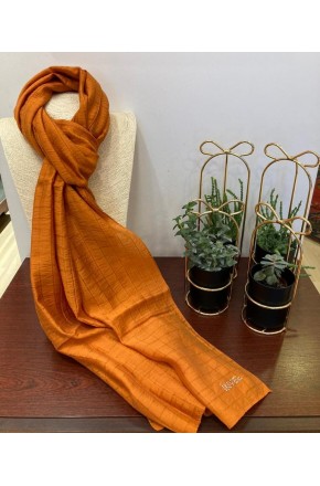 1445  ORANGE YOK  SHAWL